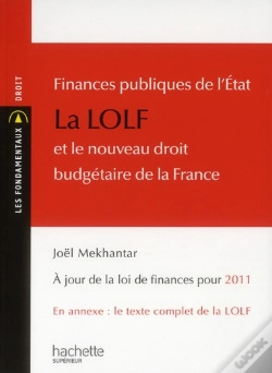 Capa do artigo Finances Publiques De L'Etat, La Lolf