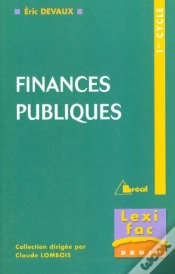 Capa do artigo Finances Publiques