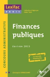 Capa do artigo Finances Publiques (Édition 2015)