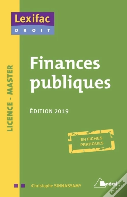 Capa do artigo Finances Publiques (Édition 2019)