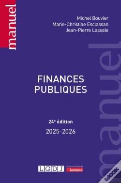 Capa do artigo Finances Publiques (Édition 2025/2026)