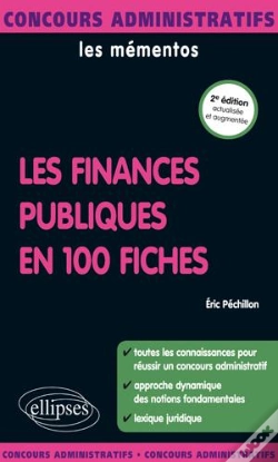 Capa do artigo Finances Publiques En 100 Fiches 2eme Edition Actualisee & Augmentee