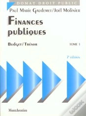 Capa do artigo Finances Publiques T.1