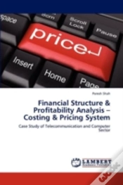 Capa do artigo Financial Structure & Profitability Analysis -Costing & Pricing System