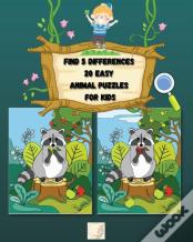 Find 5 Differences  20 Easy Animal Puzzles  For Kids