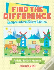 Find The Difference - Easy To Intermediate Edition - Activity Book For Children