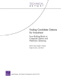 Finding Candidate Options For Investment - Preview