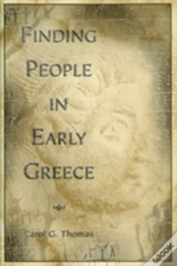 Capa do artigo Finding People In Early Greece