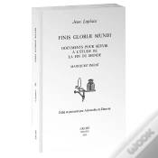 Capa do artigo Finis Gloriæ Mundi. Documents Pour Servir À L