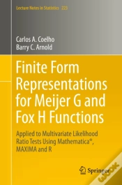 Capa do artigo Finite Form Representations For Meijer G And Fox H Functions
