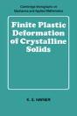 Finite Plastic Deformation Of Crystalline Solids - Preview
