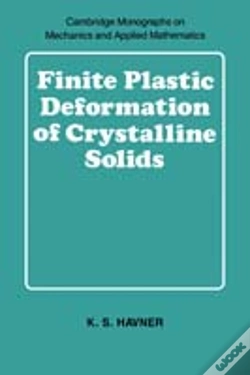 Capa do artigo Finite Plastic Deformation Of Crystalline Solids