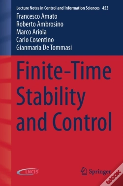 Capa do artigo Finite-Time Stability And Control