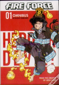 Capa do artigo Fire Force Omnibus 1 (Vol. 1-3)