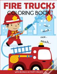 Fire Trucks Coloring Book