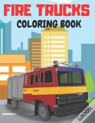 Fire Trucks Coloring Book