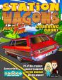 Fireball Tim Station Wagons Coloring Book - Preview