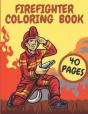 Firefighter Coloring Book - Preview