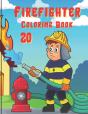 Firefighter Coloring Book - Preview