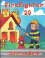 Firefighter Coloring Book - Preview