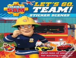 Fireman Sam: Let'S Go, Team! Sticker Scenes