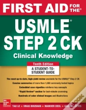 Capa do artigo First Aid For The Usmle Step 2 Ck, Tenth Edition