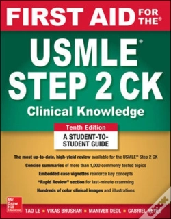Capa do artigo First Aid For The Usmle Step 2 Ck, Tenth Edition