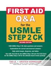 Capa do artigo First Aid Q&A For The Usmle Step 2 Ck, Second Edition