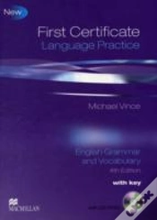 Capa do artigo First Certificate Language Practice