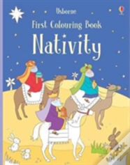 First Colouring Book Nativity