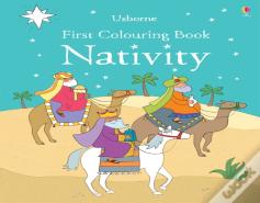 First Colouring Book Nativity