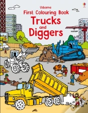 Capa do artigo First Colouring Book Trucks And Diggers