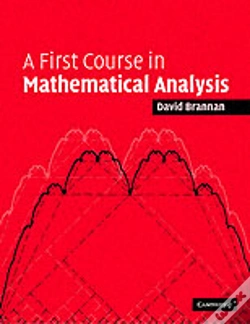 Capa do artigo First Course In Mathematical Analysis