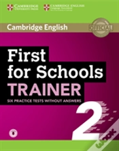 Capa do artigo First For Schools Trainer 2 6 Practice Tests Without Answers With Audio