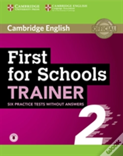 Capa do artigo First For Schools Trainer 2 6 Practice Tests Without Answers With Audio