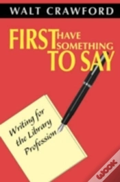 Capa do artigo First Have Something To Say