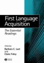 First Language Acquisition - Preview