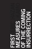 First Measures Of The Coming Insurrection