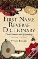 First Name Reverse Dictionary