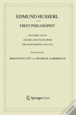 Capa do artigo First Philosophy