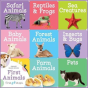 First Steps Learning Library Trays First Animals - Preview