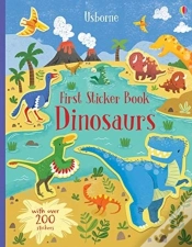 Capa do artigo First Sticker Book Dinosaurs