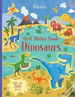 Capa do artigo First Sticker Book Dinosaurs