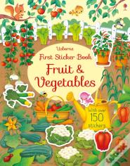 First Sticker Book Fruit And Vegetables