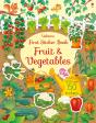 First Sticker Book Fruit And Vegetables - Preview