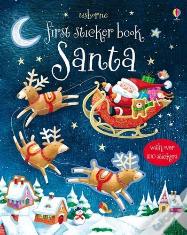 First Sticker Book Santa
