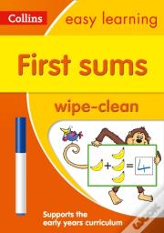 First Sums Age 3-5 Wipe Clean Activity Book