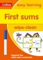 First Sums Age 3-5 Wipe Clean Activity Book - Preview