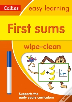 Capa do artigo First Sums Age 3-5 Wipe Clean Activity Book