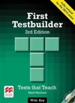 Capa do artigo First Testbuilder 3rd Edition Student'S Book With Key Pack